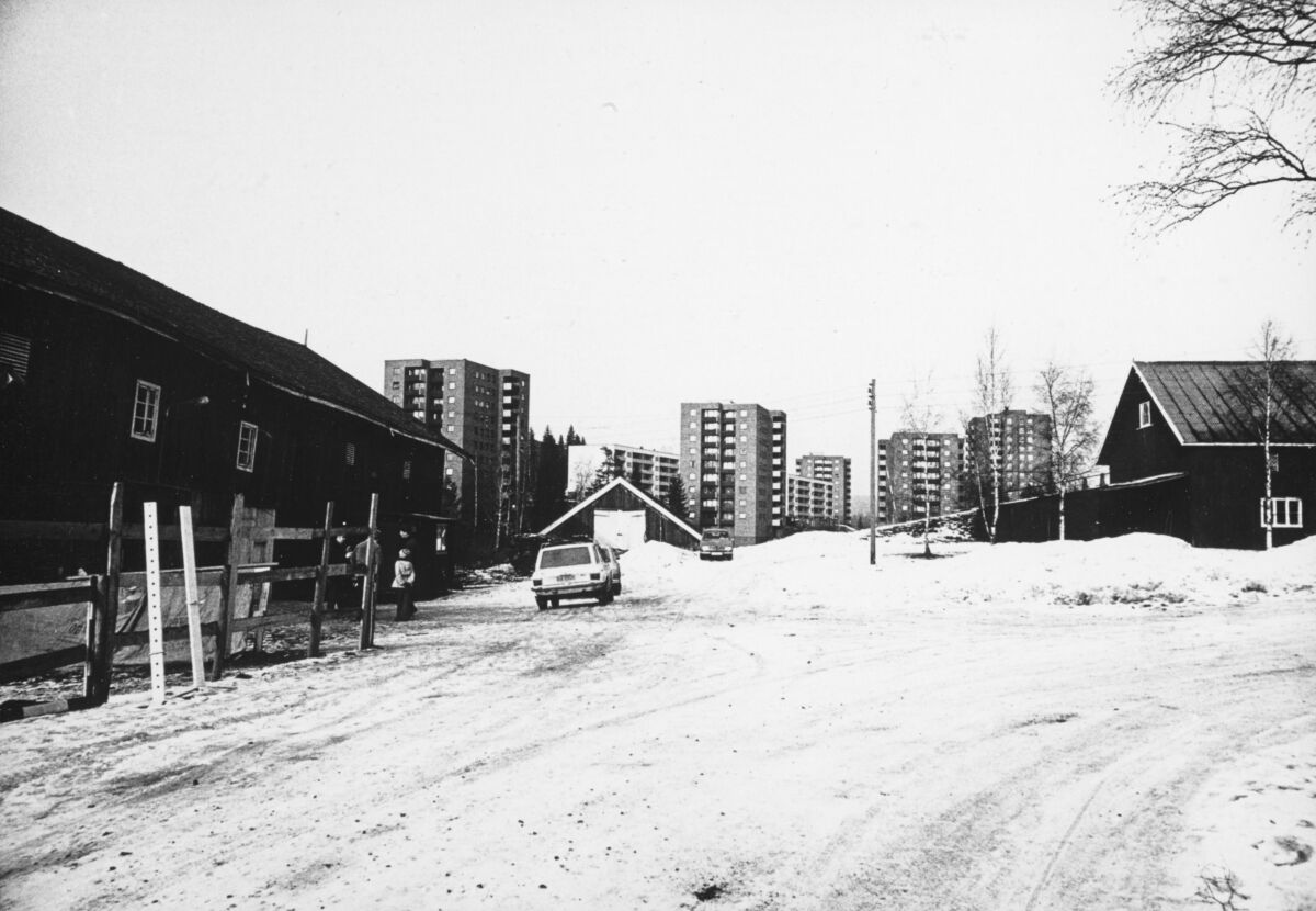 Foto av Ellingsrud i ca. 1975.